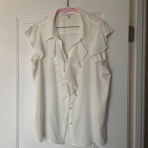 Calvin Klein Blouse off white size L